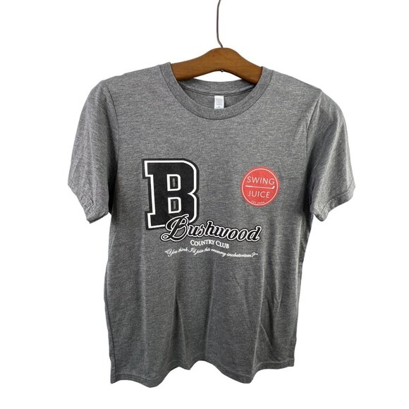 Swing Juice T-Shirt Kids Extra Large Gray Bushwood Crewneck Short Sleeve Graphic - Picture 1 of 7
